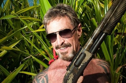John McAffee with shotgun