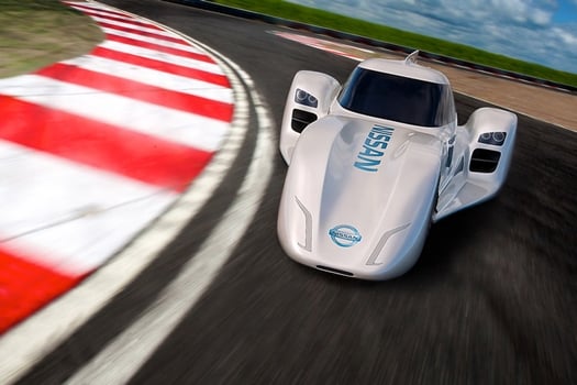 Nissan's ZEOD RC electric car