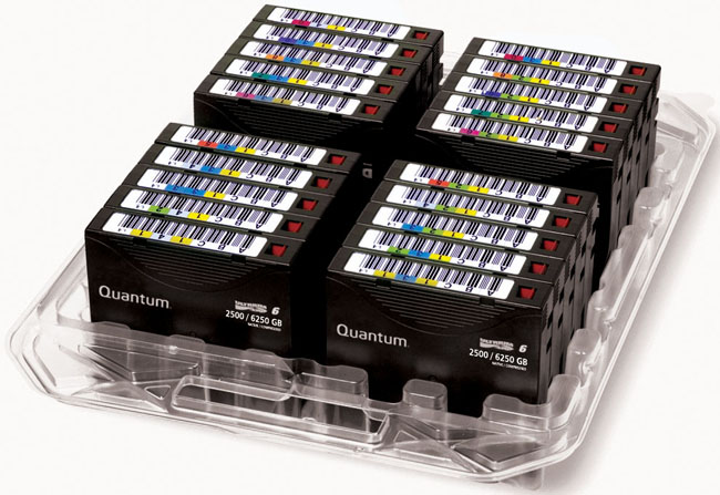 Quantum LTO-6 Ultrium tapes