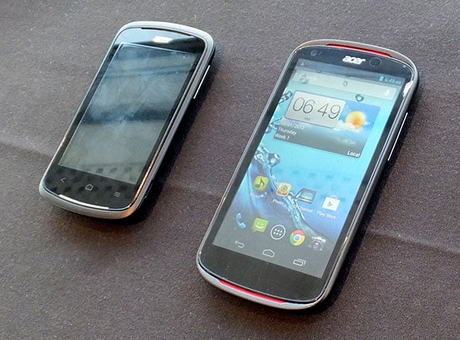 Acer Liquid Z2 and E1 Android smartphones