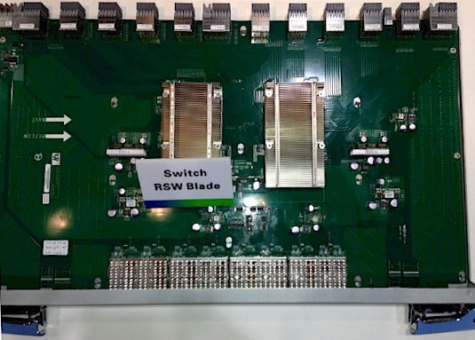 The RSW switch blade for Tianhe-2