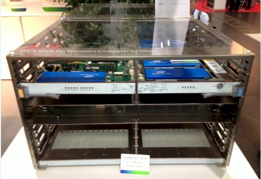 The Tianhe-2 server chassis