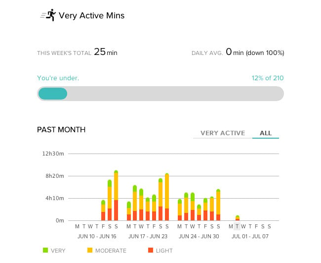 Fitbit Flex activity monitor