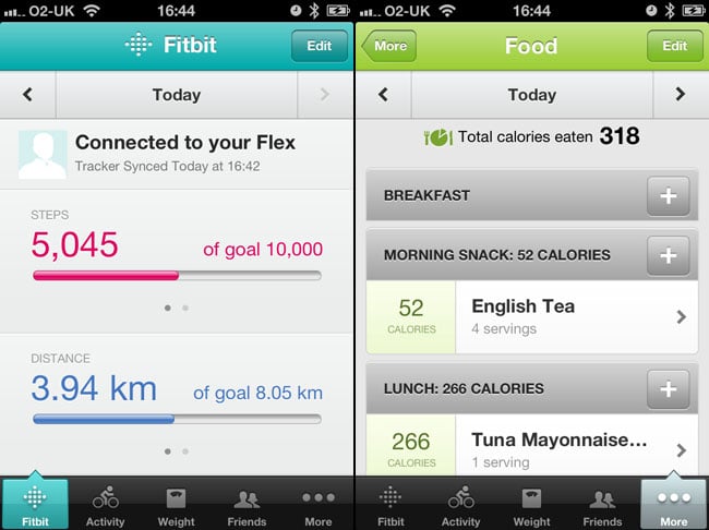 Fitbit Flex activity monitor