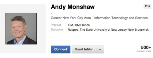 Andy Monshaw on LinkedIn