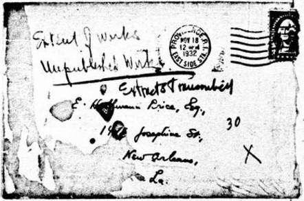 Old US letter