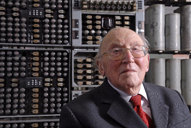 Sir Maurice Wilkes, photo The National Museum of Computing