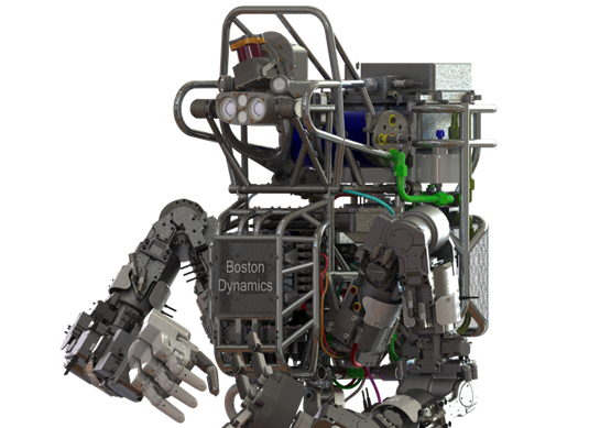 ATLAS robot from Boston Dynamics