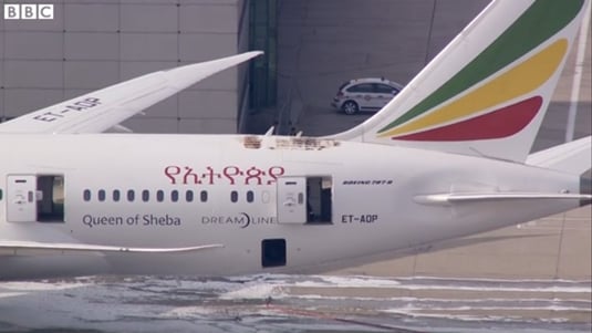 Ethiopian Airlines 787 Dreamliner fire at Heathrow