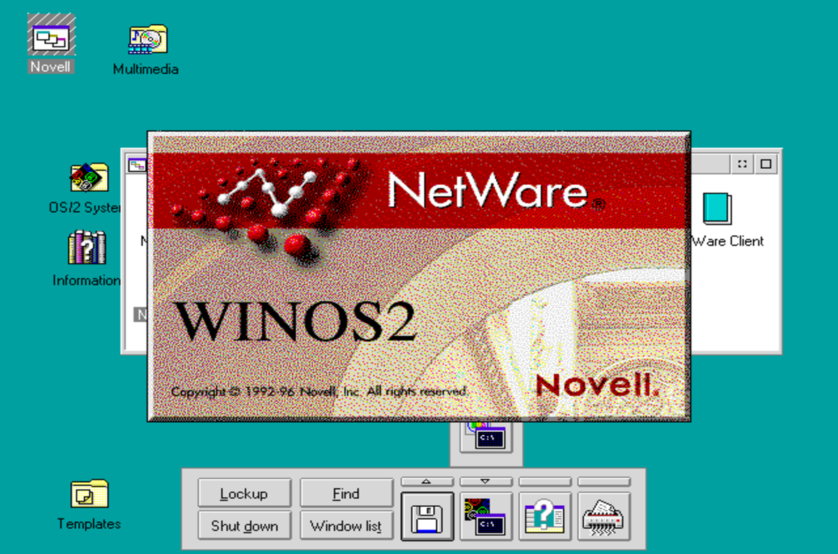 Novell Netware Интерфейс. Netware 286 2.x. ОС Netware 3.x, 4.x. ОС Novell Netware.