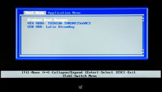 lenovo boot manager