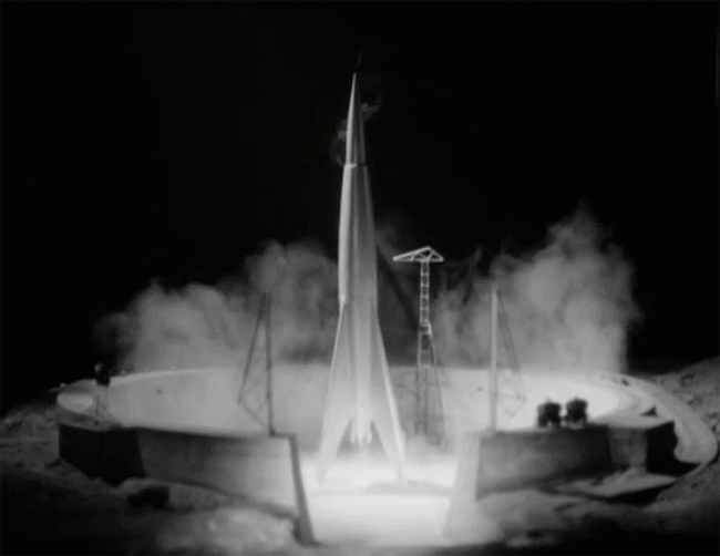 Nuclear-powered rocket in Quatermass