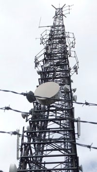 Arqiva Aerial Mast site 36223 on Cleeve Hill