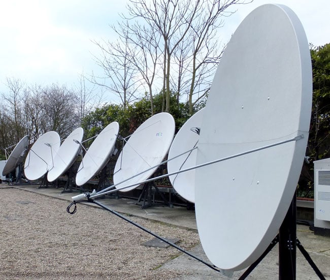 Virgin Media dish array