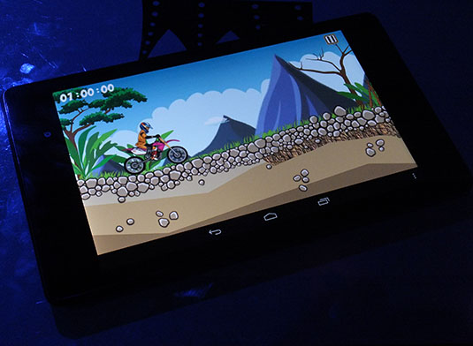 Google Nexus 7 2 Bike Xtreme gaming