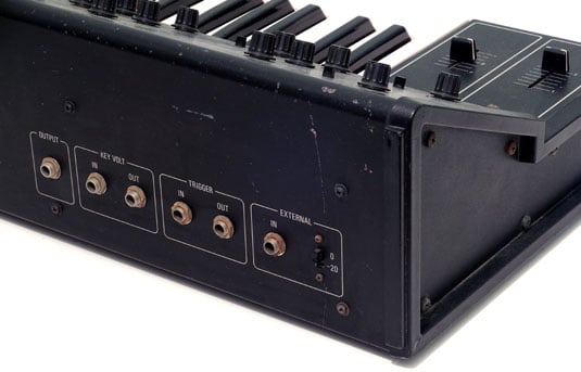 Yamaha CS10 monophonic synthesizer CV and gate interfacing