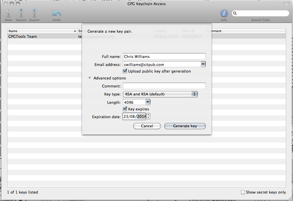 how to download pgp key for mac os x 10.6.8