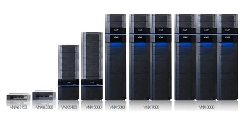 New EMC VNX range 