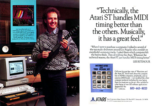 Atari MIDI sequencer