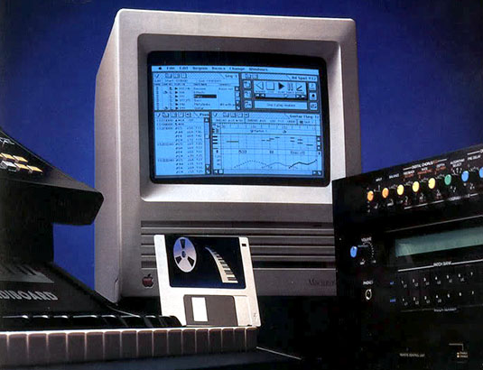 MOTU Performer Mac MIDI sequencer