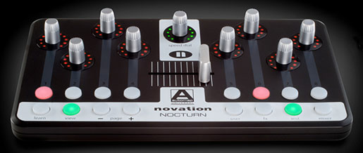 Novation Nocturn MIDI controller for plug-ins