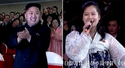 Kim Jong-un and former lover Hyon Song-wol