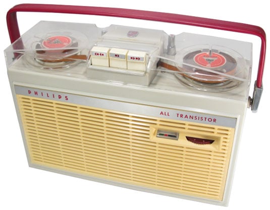 Philips EL 3585 portable reel-to-reel tape recorder