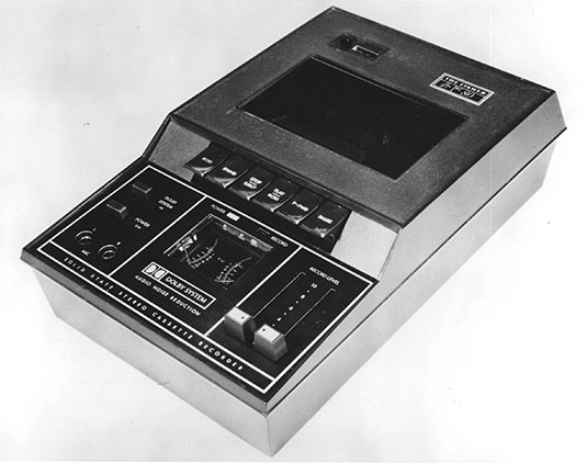 Fisher Compact Cassette recorder with Dolby B from 1970