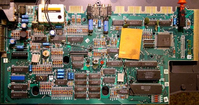 Enterprise 64: the motherboard