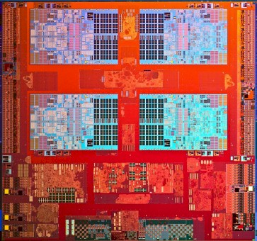 Die shot of the Avoton C2000 processor