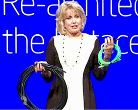 Data Center GM Diane Bryant weighing old and new cables