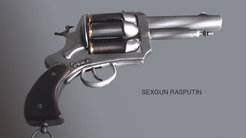 The offending penis-shooting pistol. Pic: Konstkvarteret