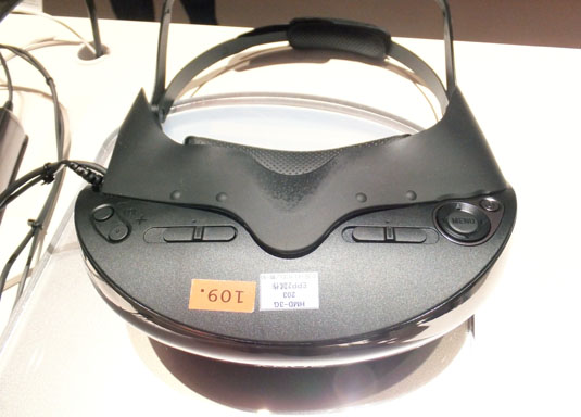 Sony HMZ-T3W head mounted display