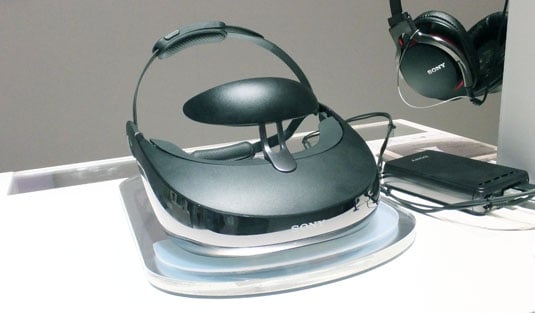 Sony HMZ-T3W head mounted display