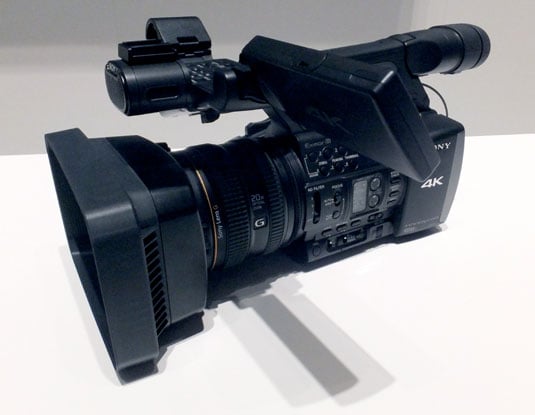 Sony FDR-AX1 pro-sumer 4K video camera