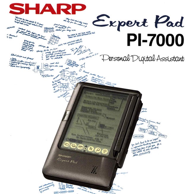 Sharp ExpertPad ad