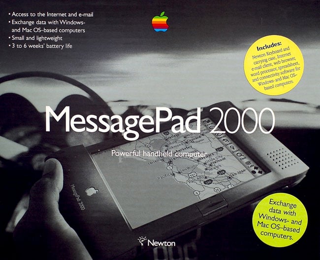 Apple MessagePad 2000 box