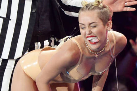 Miley Cyrus twerking
