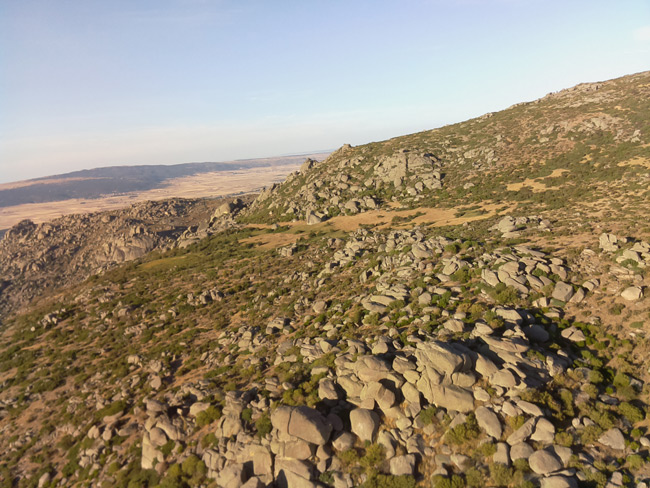 The view from the CHAV Picam just before landing