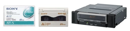Sony AIT-5 tape equipment