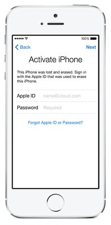 Apple's iOS 7 Activation Lock won't allow you to activate a lost or stolen iDevice unless you know the owner's Apple ID and password