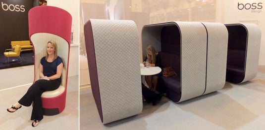 Boss Design Group Cega and Cocoon furniture