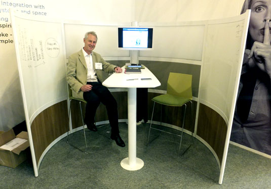 Icon Privas screened breakout area