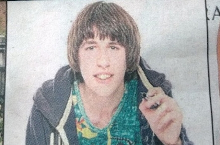 Photo of Jordan Hatch - newspaper clipping about employment at GDS