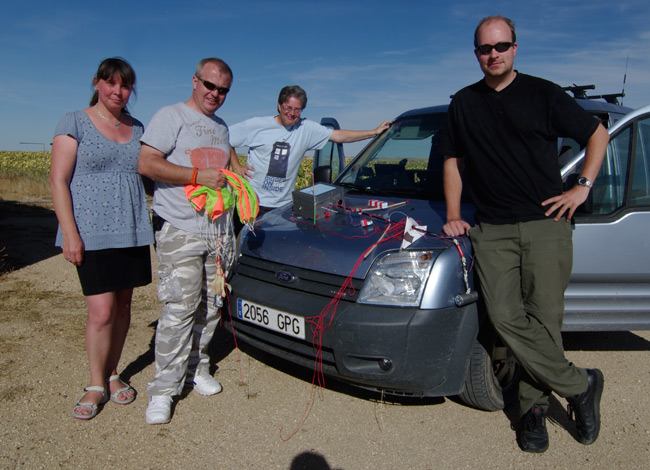 The LOHAN team after the successful airborne test of our custom igniter