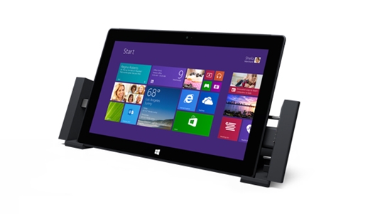 Surface Pro 2 with docking station