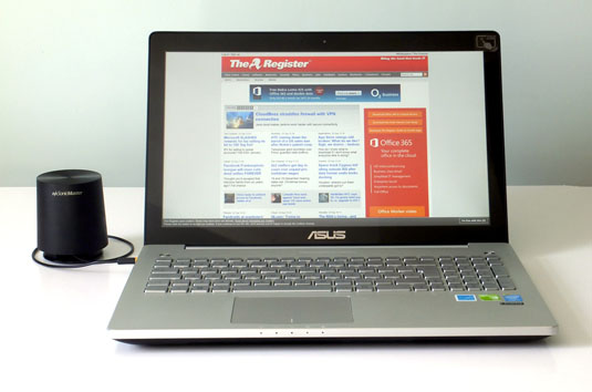 Asus N550JV-CM067H quad-core Core i7 notebook