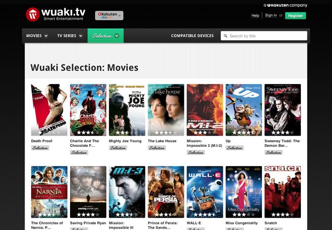 Wuaki.tv Selection