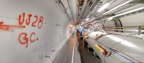 The Large Hadron Collider on Google StreetView