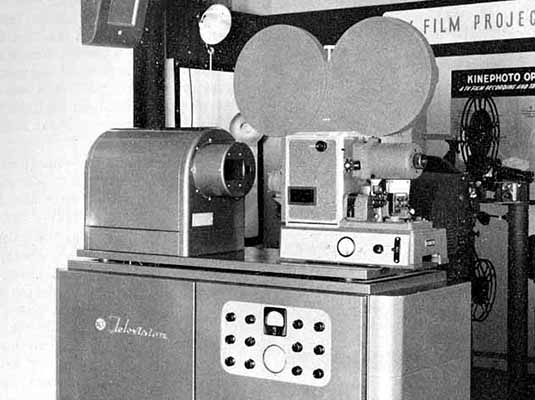 Kinescope for film video broadcasts